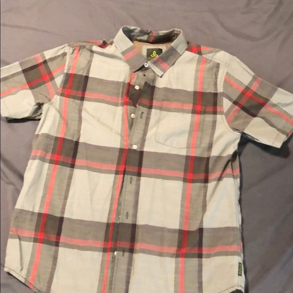 Prana short sleeve button down